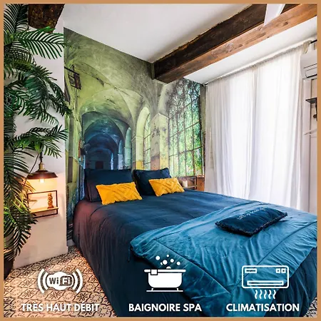 Youmi - Appartement Calme Avec Jacuzzi Et Clim A 5Min De La Comedie, Tram A 200M Montpellier Exterior photo